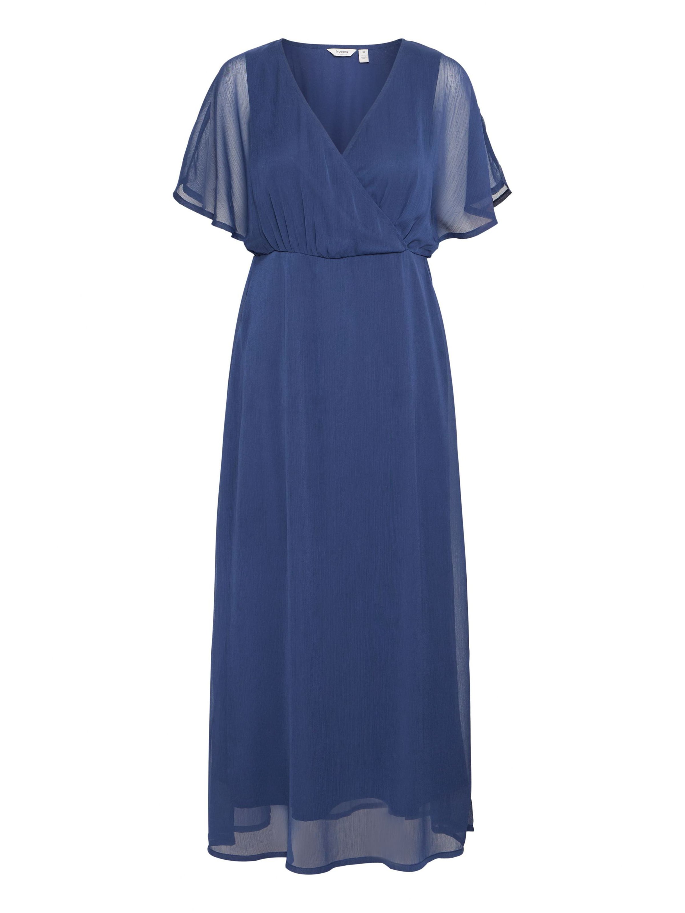 b.young Jurk 'Ipolna' in Blauw: voorkant