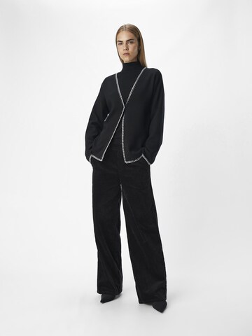 OBJECT Knit cardigan 'REYNARD' in Black