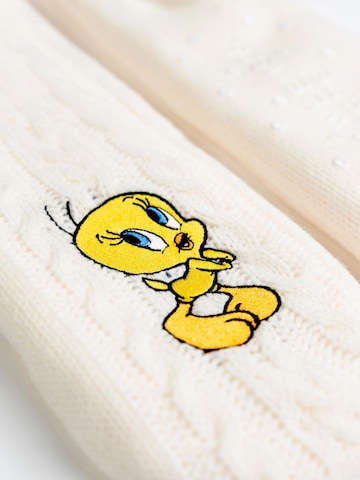 Looney Tunes Socks 'Hüttensocken Tweety' in White