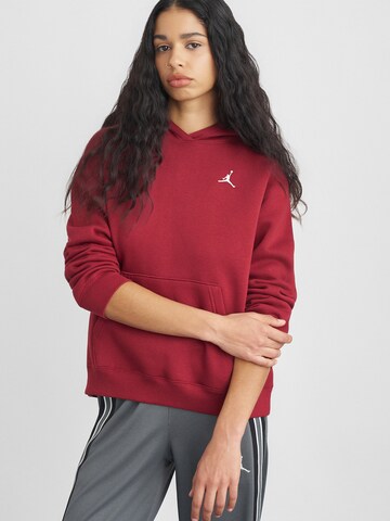 Jordan Sweatshirt 'BRKLN FLC' i röd