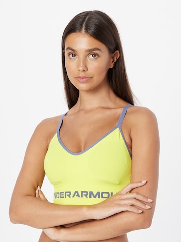 UNDER ARMOUR Bustier Sports-BH i gul: forside