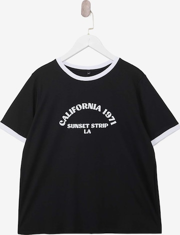 Trendyol Curve - Camiseta en negro: frente