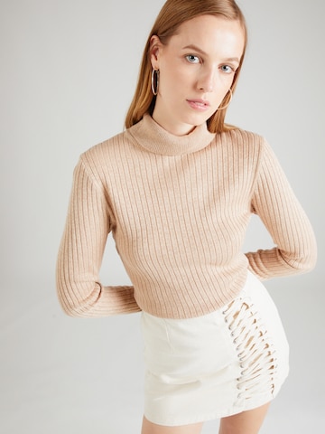 Pull-over 'NOVALEE' JDY en beige : devant