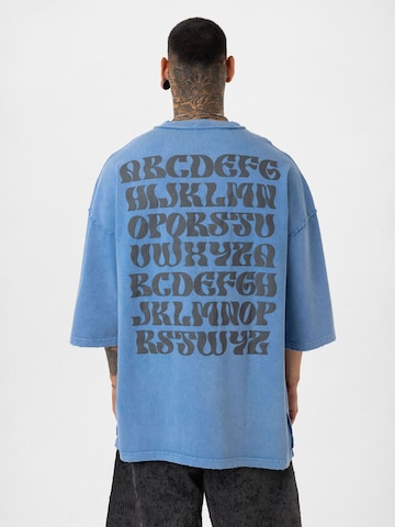 T-Shirt 'Wouter' Dandalo en bleu : devant