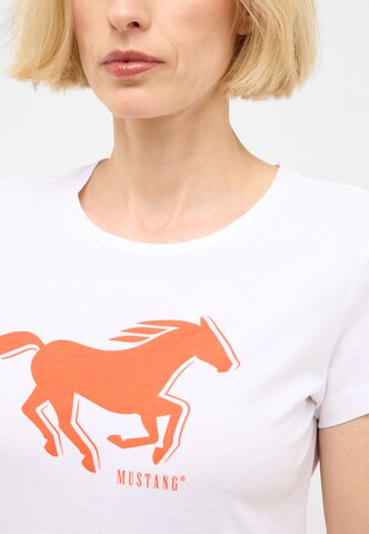 MUSTANG Shirt 'Loa' in White