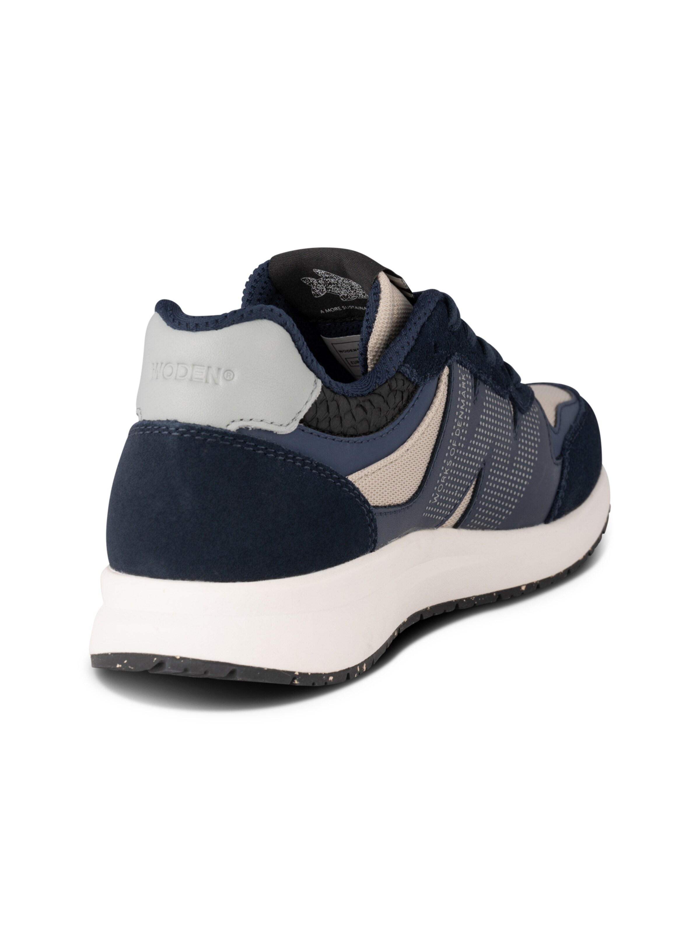WODEN Platform trainers in Blue