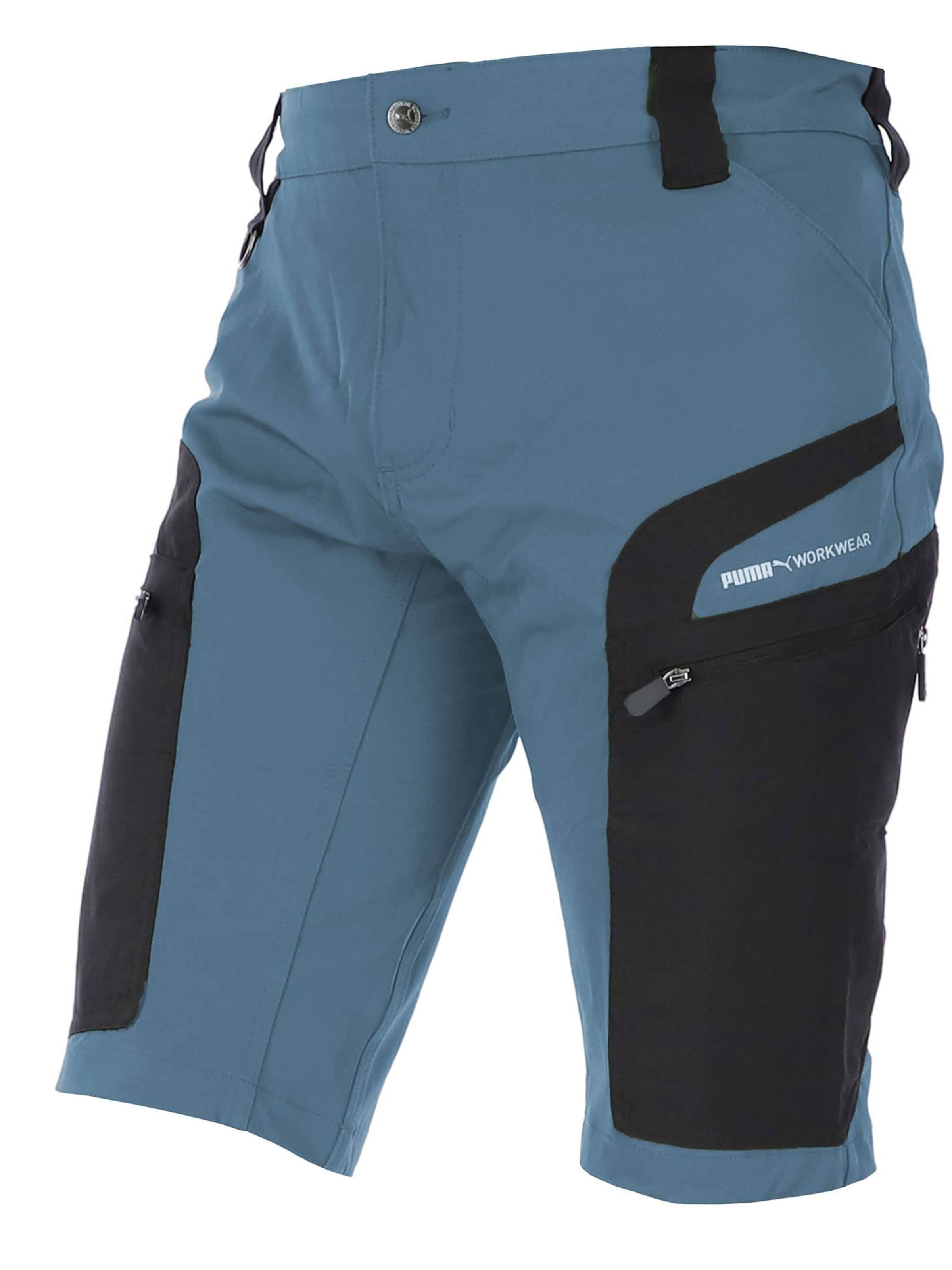 PUMA Workwear Regular Athletic Pants 'Puma Workwear Pro One Adventure' in Blue: front