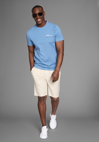 DELMAO T-Shirt in Blau