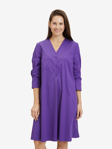 Vera Mont Shirt Dress in Purple: front