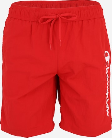 Champion Authentic Athletic Apparel Ujumispüksid, värv punane: eest vaates