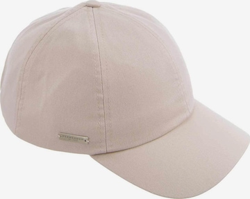 Seeberger Cap 'Cap' in Beige: Vorderseite