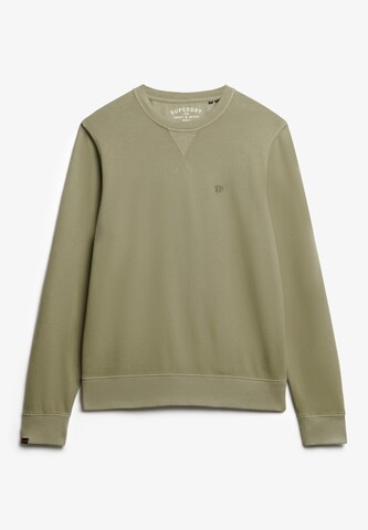 Superdry Sweatshirt 'Essential' i grøn: forside