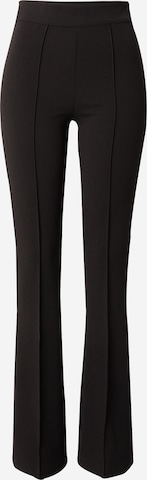 évasé Pantalon 'EVELINA' GUESS en noir : devant