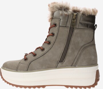 TOM TAILOR Snow Boots in Grey