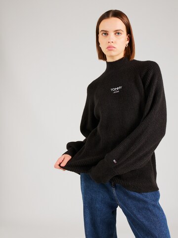 Pull-over Tommy Jeans en noir : devant