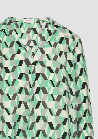 s.Oliver Blouse in Groen