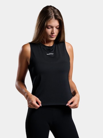 nordicdots - Top desportivo 'Elegance' em preto