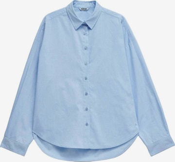 Chemisier 'Oversize Basic' Salsa Jeans en bleu : devant