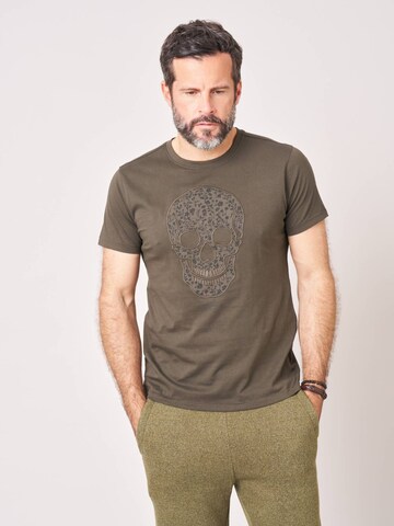T-Shirt Deeluxe en vert : devant