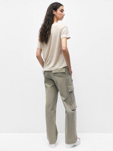 Pull&Bear Shirt in Beige