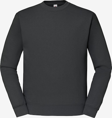 FRUIT OF THE LOOM Sweatshirt in Black: front
