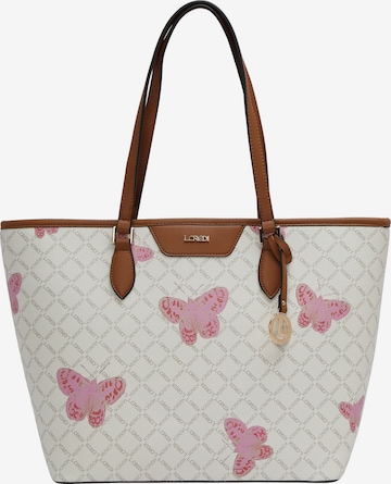 L.CREDI Shopper 'Filiberta' in White: front