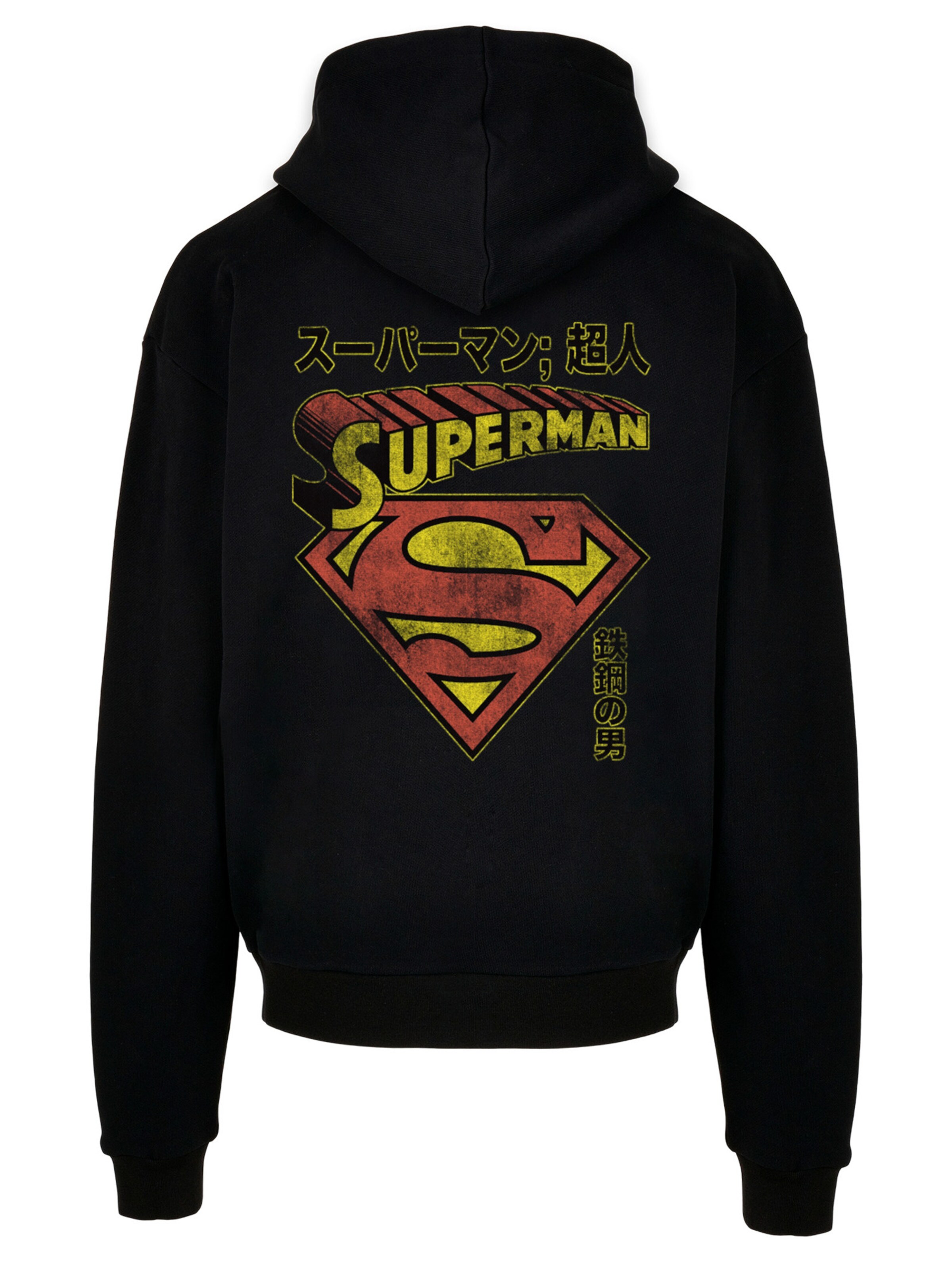 F4NT4STIC Sweatshirt in Black: front