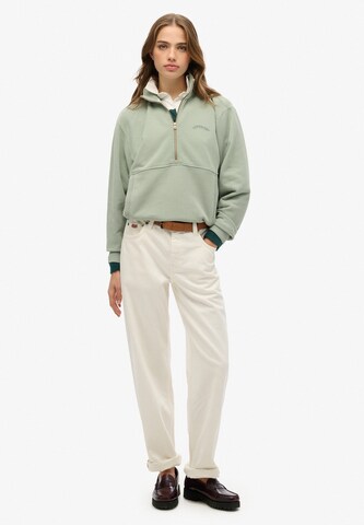 Superdry Sweatshirt 'Essential' in Green