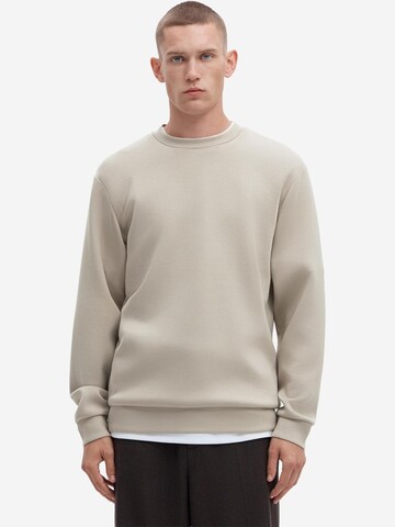 SELECTED Sweatshirt 'Emanuel' in Beige