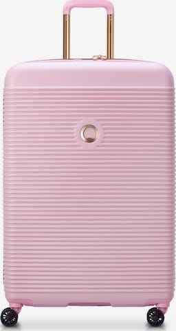 Trolley 'Freestyle' di Delsey Paris in rosa: frontale