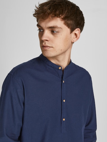 JACK & JONES Slim fit Overhemd 'Summer' in Blauw