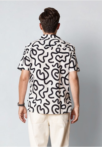 Clean Cut Copenhagen Regular fit Overhemd 'Cleave' in Wit