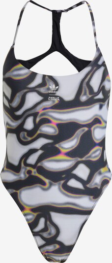 ADIDAS ORIGINALS Maillot de bain en bleu marine / orange / noir / blanc, Vue avec produit