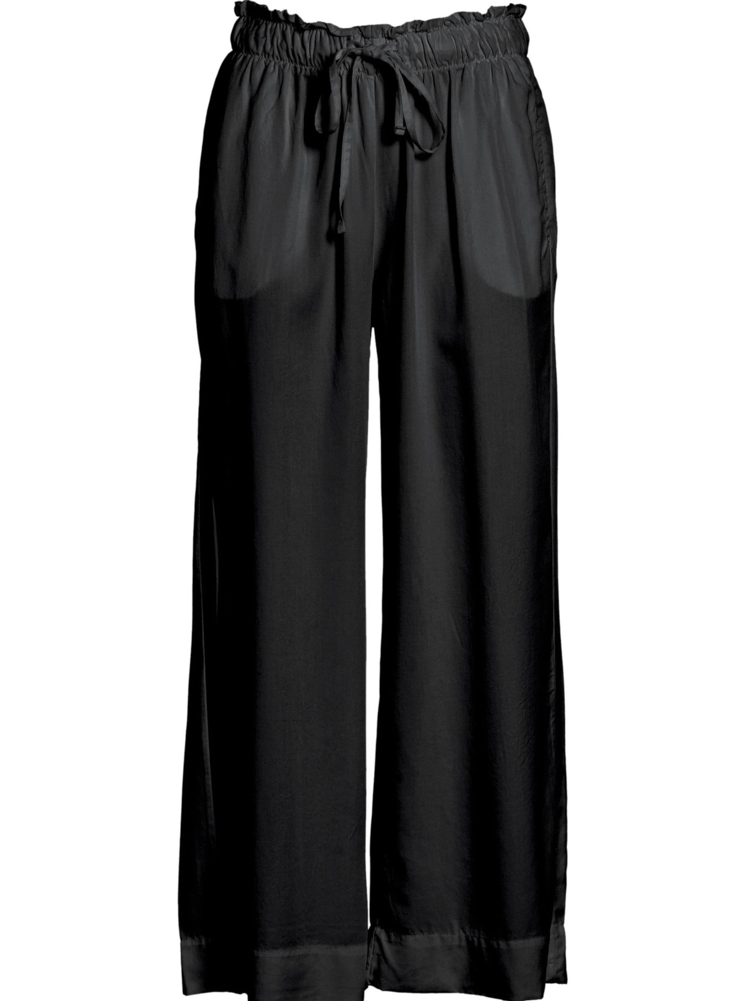 DEHA Loosefit Hose in Schwarz: Vorderseite