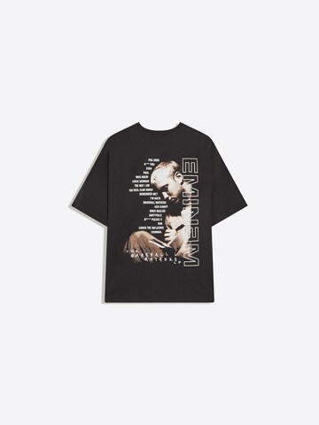 Bershka Тениска в черно