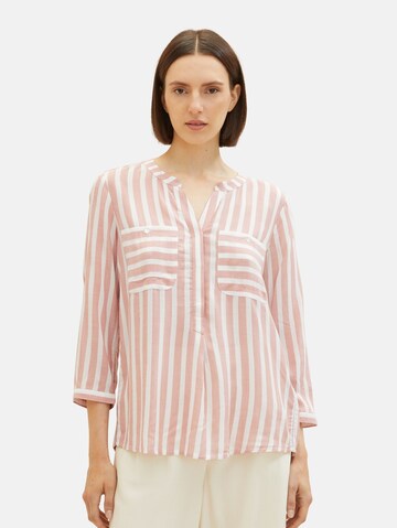 Camicia da donna di TOM TAILOR in arancione: frontale