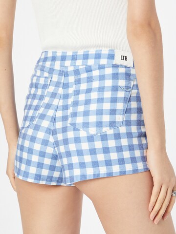 LTB Skinny Shorts 'Hailey' in Blau