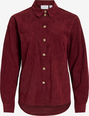 VILA - Blusa en rojo: frente