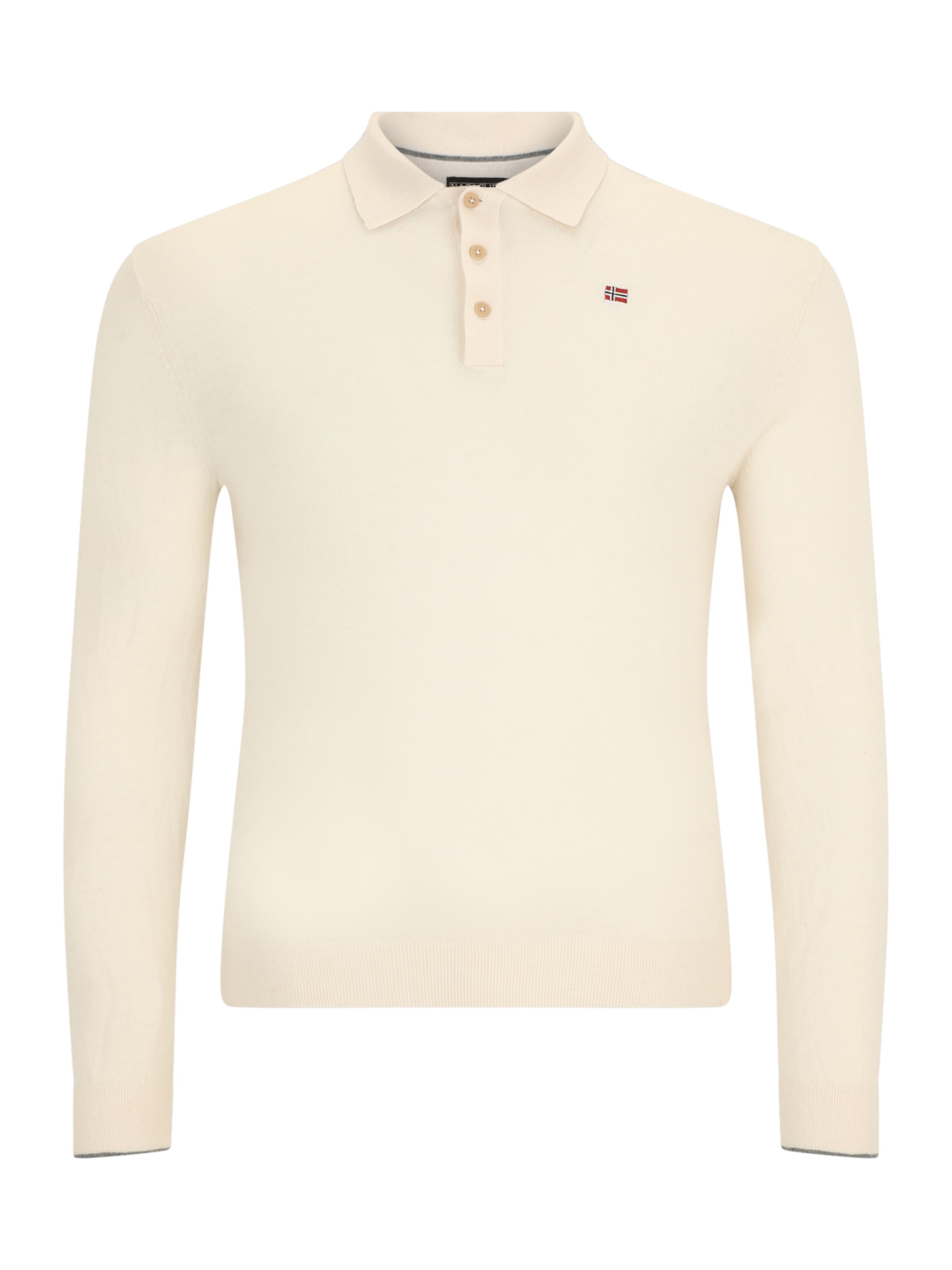 NAPAPIJRI Svetr 'Damavand' – béžová: přední strana