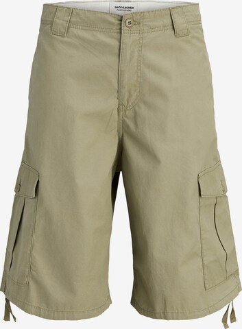 Jack & Jones Plus Cargobukser i grøn: forside