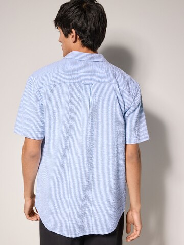 Next - Regular Fit Camisa em azul