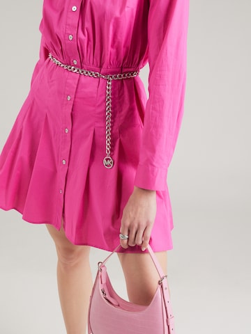 MICHAEL Michael Kors Платье-рубашка в Ярко-розовый