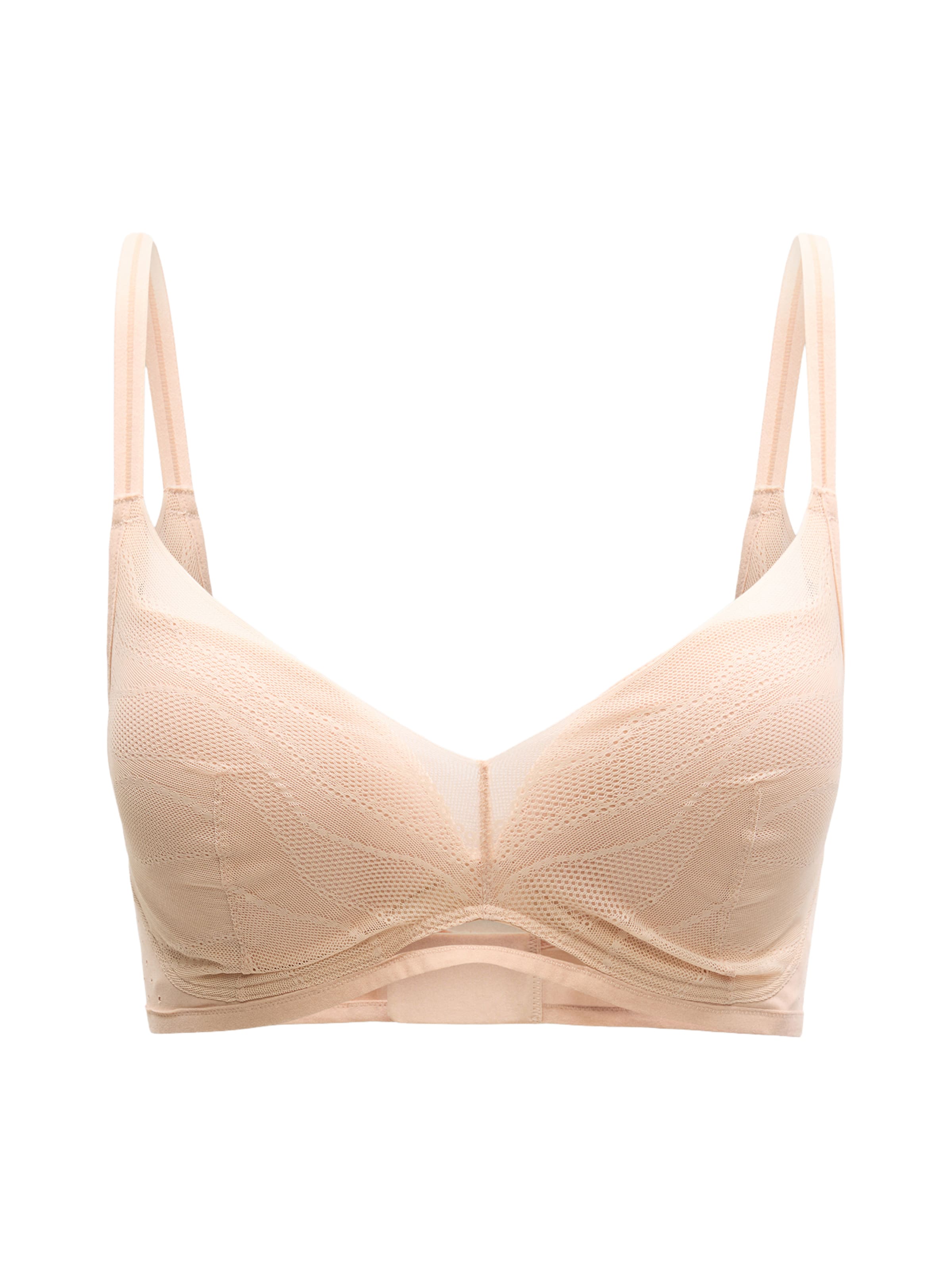 TRIUMPHT-shirt Grudnjak - bež boja: prednji dio