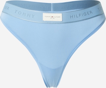 Tommy Hilfiger Underwear Stringi w kolorze niebieski: przód