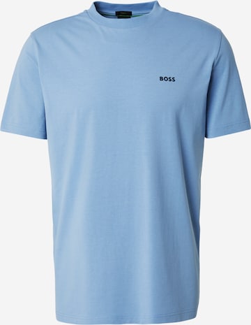 BOSS T-Shirt in Blau: Vorderseite