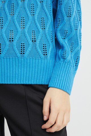 ICHI Sweater in Blue