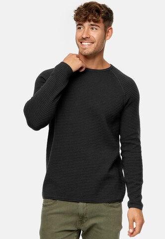 INDICODE JEANS Sweater ' Camilo ' in Black