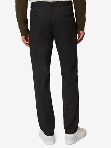 Regular Pantalon chino Marc O'Polo DENIM en noir