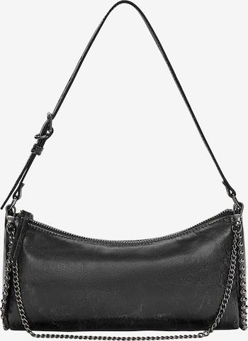 Pull&Bear Schultertasche in Schwarz: Vorderseite