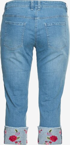 sheego by Joe Browns Slimfit Jeans in Blau